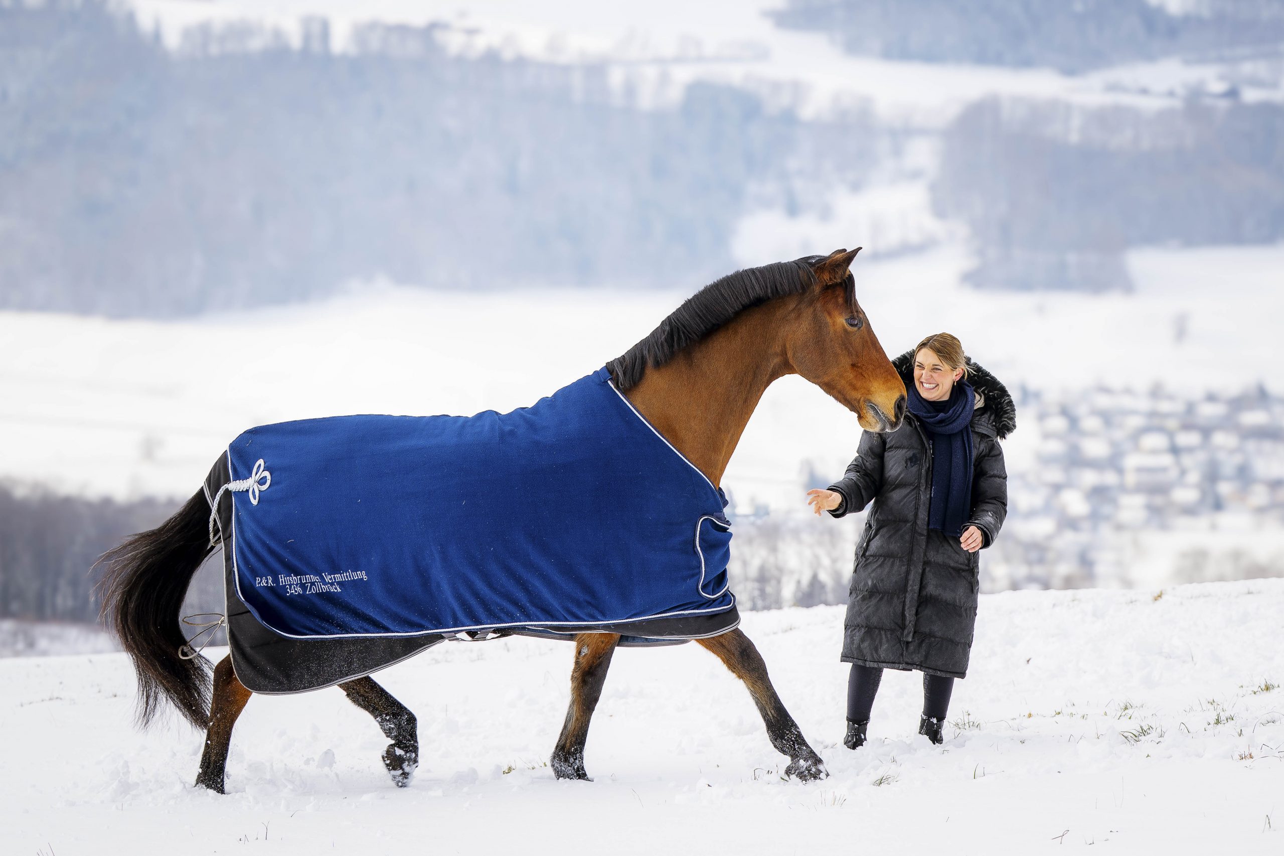 Schneeshooting mit Michelle und Name It